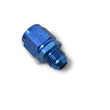 Load image into Gallery viewer, Russell Performance -10 AN Female to -8 AN to Male B-Nut Reducer (Blue) - Additional View 9