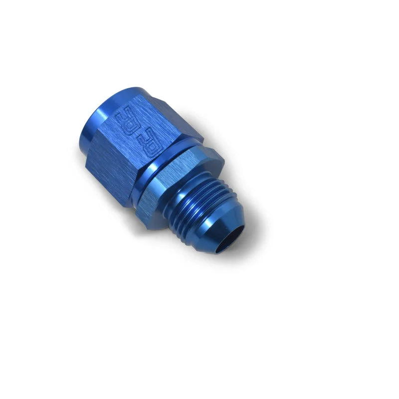 Russell Performance -10 AN Female to -8 AN to Male B-Nut Reducer (Blue) - Additional View 9