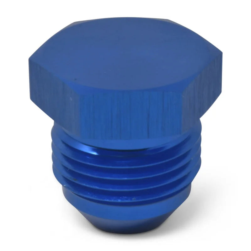 Russell Performance -10 AN Flare Plug (Blue) - Installation View