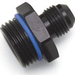 Load image into Gallery viewer, Russell Performance -10 AN Male Flare to -8 SAE Male Port Adapter Fitting - Black Anodized - Main Product View