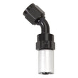 Load image into Gallery viewer, Russell Performance -10 AN Proclassic Crimp 45 Degree End (O.D. 0.825) - Back View