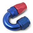 Load image into Gallery viewer, Russell Performance -10 AN Red/Blue 180 Degree Full Flow Swivel Hose End (With 15/16in Radius) - Additional View 8