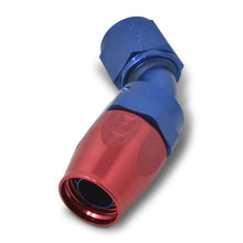 Load image into Gallery viewer, Russell Performance -10 AN Red/Blue 45 Degree Full Flow Hose End - Additional View 7