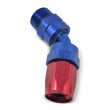 Load image into Gallery viewer, Russell Performance -10 AN Red/Blue Male SAE Port to -8 Hose 90 Degree (-10 Port 7/8in-14 Thread) - Additional View 6