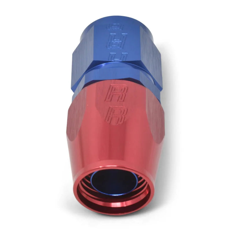 Russell Performance -10 AN Red/Blue Straight Full Flow Hose End - Additional View 5