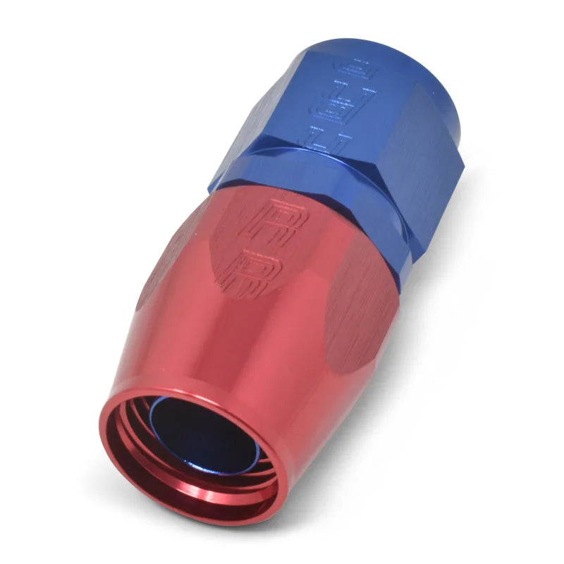 Russell Performance -10 AN Red/Blue Straight Full Flow Hose End - Additional View 6