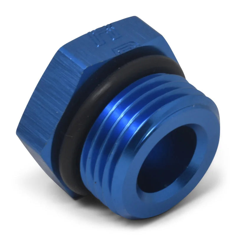 Russell Performance -10 AN Straight Thread Plug (Blue) - Additional View 9