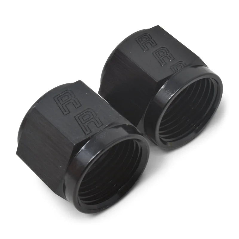 Russell Performance -10 AN Tube Nuts 5/8in dia. (Black) (1 pc.) - Additional View 7