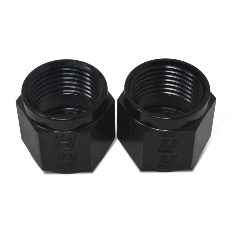 Russell Performance -10 AN Tube Nuts 5/8in dia. (Black) (1 pc.) - Additional View 10