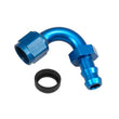 Load image into Gallery viewer, Russell Performance -10 AN Twist-Lok 120 Degree Hose End (15/16in Radius) - Back View