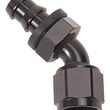 Load image into Gallery viewer, Russell Performance -10 AN Twist-Lok 45 Degree Hose End (Black) - Main Product View