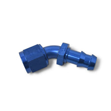 Load image into Gallery viewer, Russell Performance -10 AN Twist-Lok 45 Degree Hose End (Blue) - Additional View 6