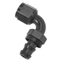 Load image into Gallery viewer, Russell Performance -10 AN Twist-Lok 90 Degree Hose End (Black) - Side View