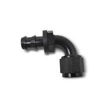 Load image into Gallery viewer, Russell Performance -10 AN Twist-Lok 90 Degree Hose End (Black) - Back View