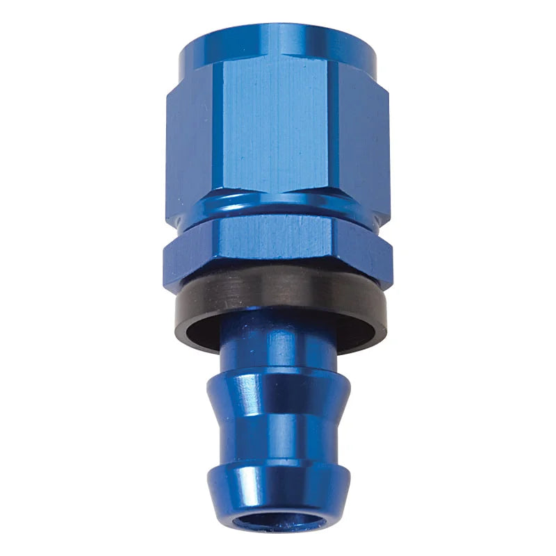 Russell Performance -10 AN Twist-Lok Straight Hose End - Side View