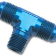Load image into Gallery viewer, Russell Performance -10 AN to 1/2in NPT Flare to Pipe Tee Fitting - Installation View