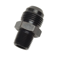 Load image into Gallery viewer, Russell Performance -10 AN to 3/8in NPT Straight Flare to Pipe (Black) - Back View