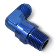 Load image into Gallery viewer, Russell Performance -12 AN 90 Degree Male to Male 3/4in Swivel NPT Fitting - Installation View
