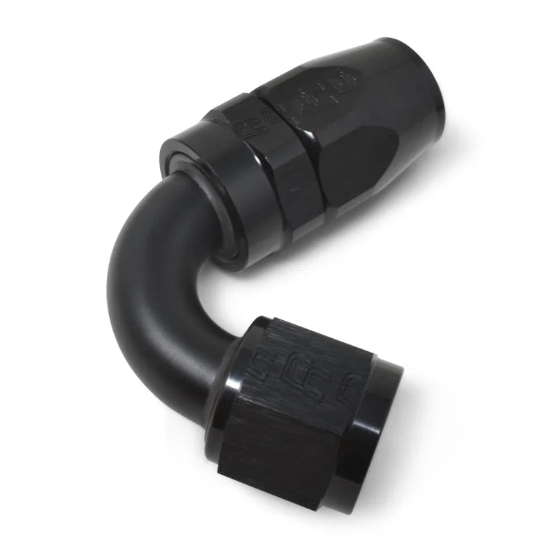 Russell Performance -12 AN Black 120 Degree Full Flow Swivel Hose End - Additional View 6