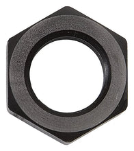 Load image into Gallery viewer, Russell Performance -12 AN Bulkhead Nuts 1 1/16in -12 Thread Size (Black) - Main Product View