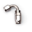 Load image into Gallery viewer, Russell Performance -12 AN Endura 120 Degree Full Flow Swivel Hose End (With 1-1/8in Radius) - Back View