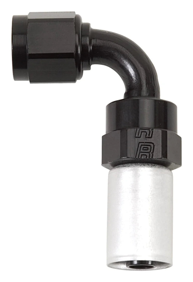 Russell Performance -12 AN Proclassic Crimp 90 Degree End (O.D. 0.950) - Side View