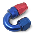 Load image into Gallery viewer, Russell Performance -12 AN Red/Blue 180 Degree Full Flow Swivel Hose End (With 1-1/8in Radius) - Additional View 9