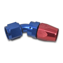 Load image into Gallery viewer, Russell Performance -12 AN Red/Blue 45 Degree Full Flow Hose End - Additional View 5