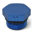 Load image into Gallery viewer, Russell Performance -12 AN Straight Thread Plug (Blue) - Additional View 8