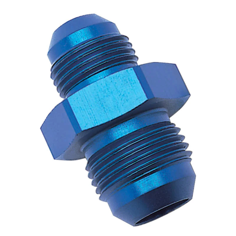 Russell Performance -12 AN to -16 AN Flare Reducer (Blue) - Main Product View