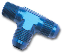 Load image into Gallery viewer, Russell Performance -12 AN to 3/4in NPT Flare to Pipe Tee On Run Fitting - Main Product View