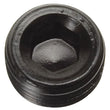 Load image into Gallery viewer, Russell Performance 1/2in Allen Socket Pipe Plug (Black) - Back View