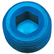 Load image into Gallery viewer, Russell Performance 1/2in Allen Socket Pipe Plug (Blue) - Main Product View