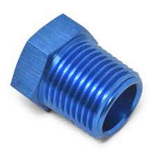 Load image into Gallery viewer, Russell Performance 1/2in Male to 1/4in Female Pipe Bushing Reducer (Blue) - Additional View 6