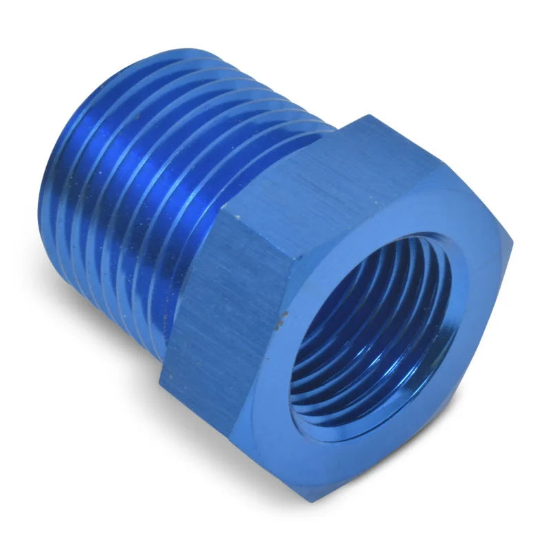 Russell Performance 1/2in Male to 1/8in Female Pipe Bushing Reducer (Blue) - Additional View 9