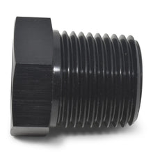 Load image into Gallery viewer, Russell Performance 1/2in Male to 3/8in Female Pipe Bushing Reducer (Black) - Back View