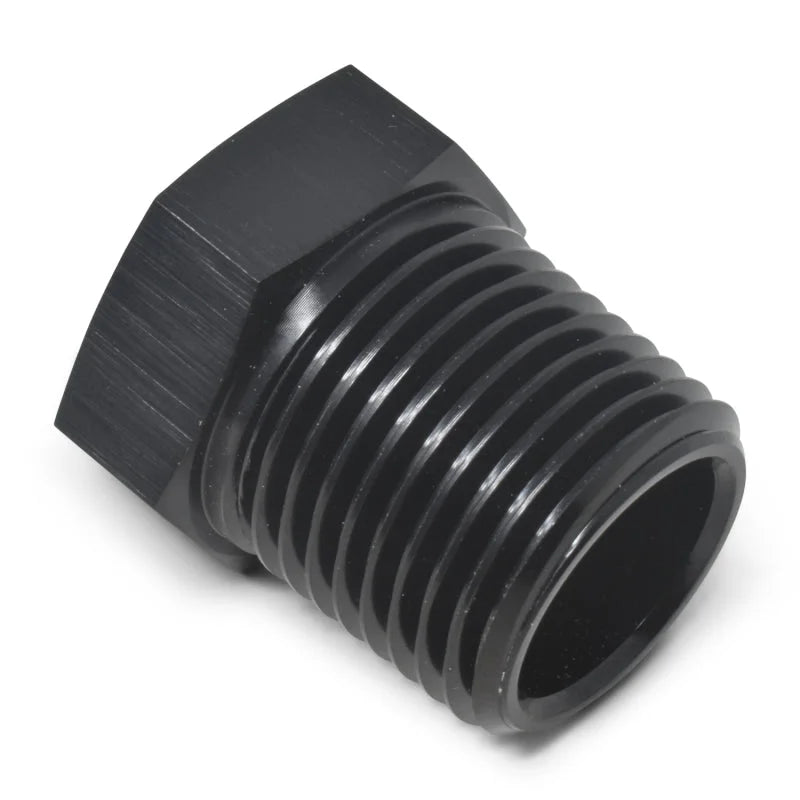 Russell Performance 1/2in Male to 3/8in Female Pipe Bushing Reducer (Black) - Additional View 7