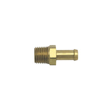 Load image into Gallery viewer, Russell Performance 1/4 NPT x 9mm Hose Single Barb Fitting - Side View