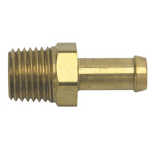 Load image into Gallery viewer, Russell Performance 1/4 NPT x 9mm Hose Single Barb Fitting - Back View