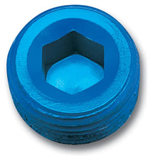 Load image into Gallery viewer, Russell Performance 1/4in Allen Socket Pipe Plug (Blue) - Main Product View