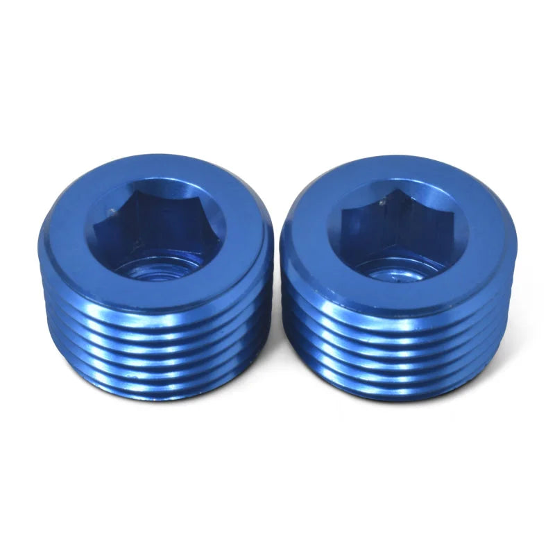 Russell Performance 1/4in Allen Socket Pipe Plug (Blue) - Additional View 7