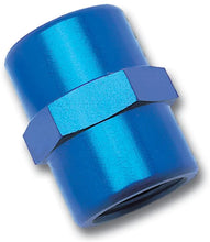 Load image into Gallery viewer, Russell Performance 1/4in Female Pipe Coupler (Blue) - Main Product View