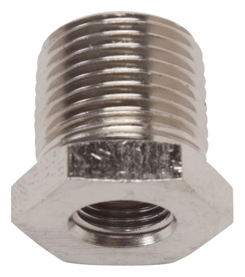 Russell Performance 1/4in Male to 1/8in Female Pipe Bushing Reducer (Endura) - Installation View