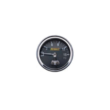 Load image into Gallery viewer, Russell Performance 15 psi fuel pressure gauge (Liquid-filled) - Side View