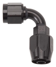 Load image into Gallery viewer, Russell Performance -16 AN Black 90 Degree Full Flow Hose End - Side View