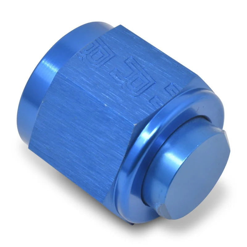 Russell Performance -16 AN Flare Cap (Blue) - Additional View 8