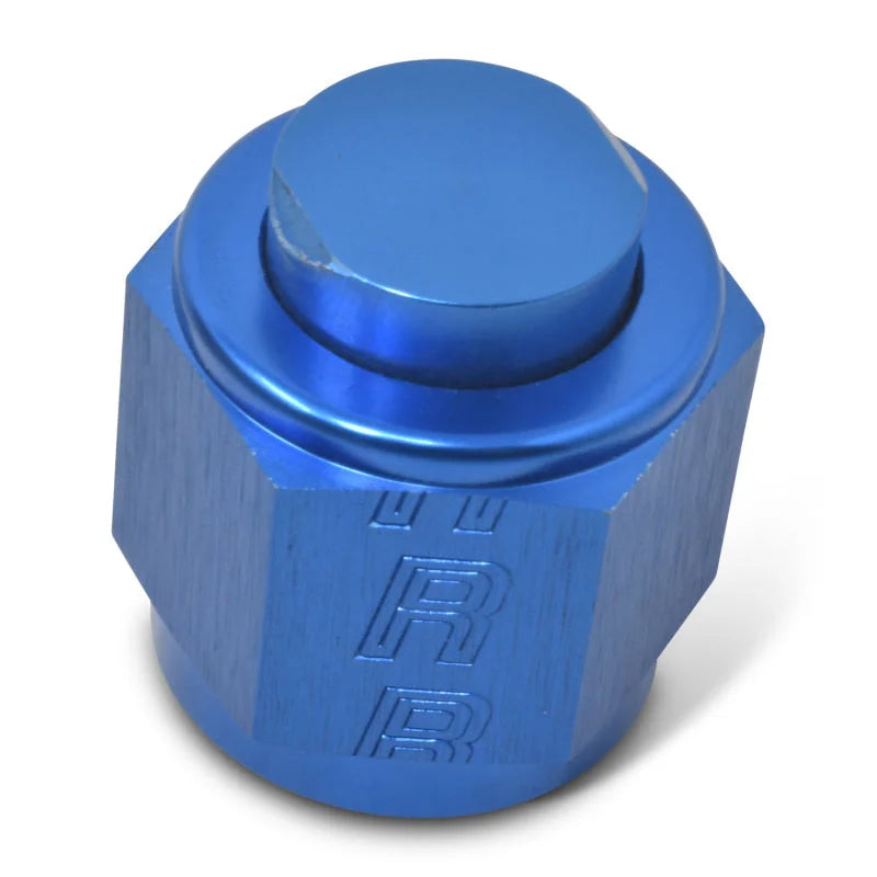 Russell Performance -16 AN Flare Cap (Blue) - Additional View 9