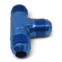 Load image into Gallery viewer, Russell Performance -16 AN NPT Flare Tee Fitting (Blue) - Additional View 9