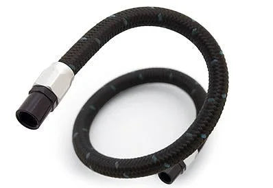Russell Performance -16 AN ProClassic Black Hose (Pre-Packaged 10 Foot Roll) - Installation View