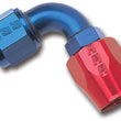 Load image into Gallery viewer, Russell Performance -16 AN Red/Blue 90 Degree Full Flow Hose End - Main Product View